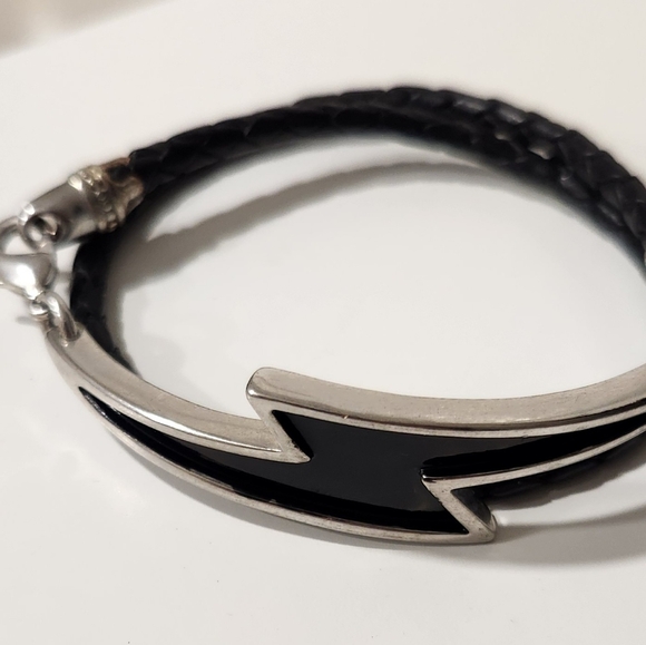 SLUMERICAN X KING BABY BOLT BRACELET - Picture 4 of 4